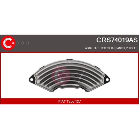 Resistance Chauffage Ventilation Pour Peugeot Fiat 500 Citroën Lancia 77366112