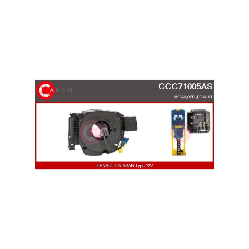 Ressort tournant Bague Pour Renault Trafic II 7701057611