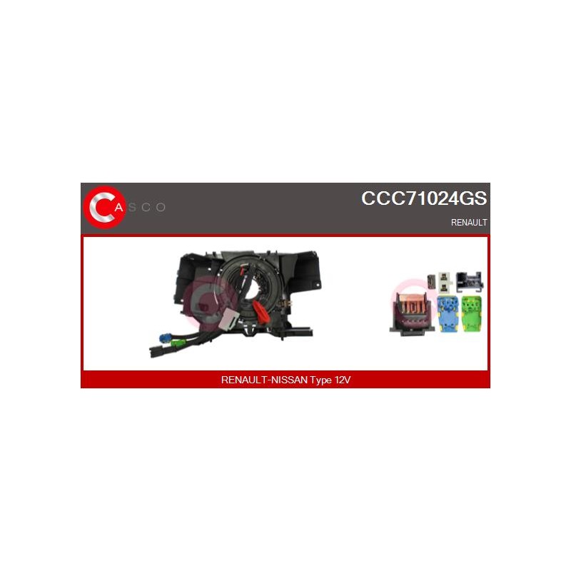 Ressort tournant Bague Pour Renault Clio III Kangoo Modus 7701057094 7701057095