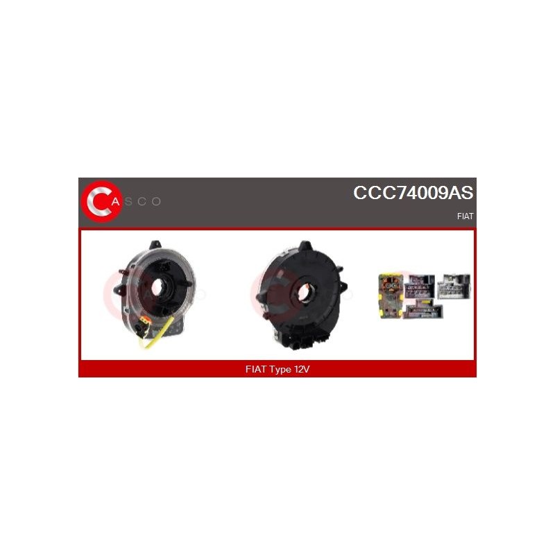 Ressort tournant Bague Pour Fiat 500X Tipo 59001668