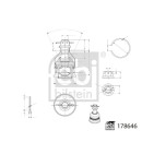Rotule De Suspension Pour Suzuki S-Cross SX4 Vitara 45201-61M00SK1 45201-61M00