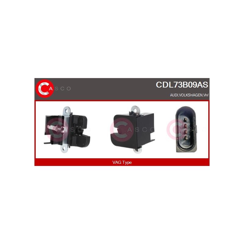 Serrure De Coffre Pour VW Golf Plus V VI Passat Polo Tiguan 5K0827505A