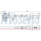 Sonde Température Liquide De Refroidissement Pour Peugeot Opel Toyota Citroën