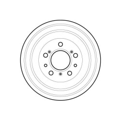 1 Tambour de Frein Avant Pour Peugeot Fiat Alfa Romeo Citroën 424722 1313675080
