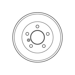 1 Tambour de Frein Avant Pour MERCEDES Classe G Henschel 2-T T1 T2/LN1 Puch