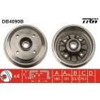 1 Tambour de Frein Avant Pour Peugeot 205 I II 309 424727 424730