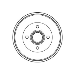 1 Tambour de Frein Avant Pour Renault Express Rapid 7700771653 7700783031