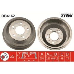 1 Tambour de Frein Arrière Pour Peugeot Boxer Fiat Citroën 424738 1306211080