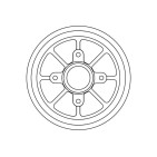 1 Tambour de Frein Avant Pour Peugeot 1007 Citroën C2 C3 I II