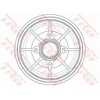 1 Tambour de Frein Pour Peugeot 207 208 301 Citroën C-Elysee C3 II DS 424750