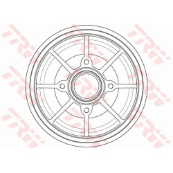 1 Tambour de Frein Pour Peugeot 207 208 301 Citroën C-Elysee C3 II DS 424750