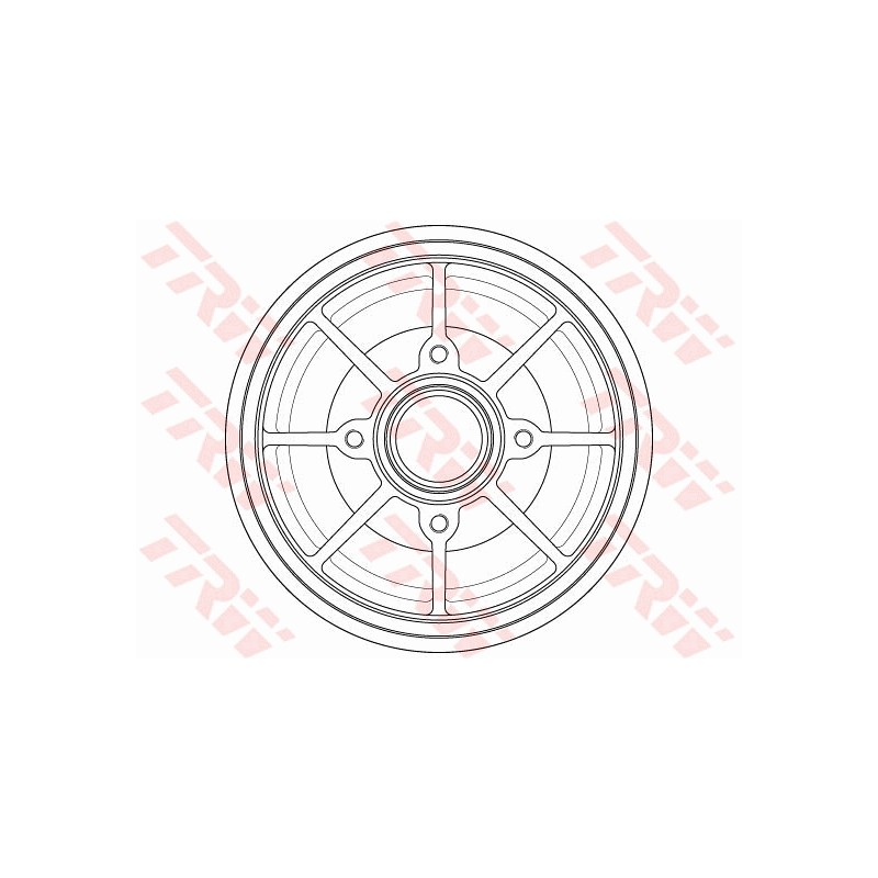 1 Tambour de Frein Pour Peugeot 207 208 301 Citroën C-Elysee C3 II DS 424750