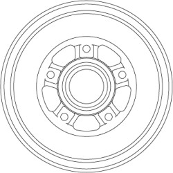 1 Tambour de Frein Pour Renault Arkana I Captur Duster Kaptur Dacia Duster