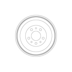 1 Tambour de Frein Pour Opel Fiat Vauxhall 568002 51860868 95515120 52015297