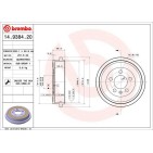 1 Tambour de Frein Pour VW Audi Seat Skoda 6Q0609617 6R0609617C 6QE609617