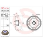 1 Tambour de Frein Pour Renault ZOE Dacia Dokker Express/Monospace Monospace MCV