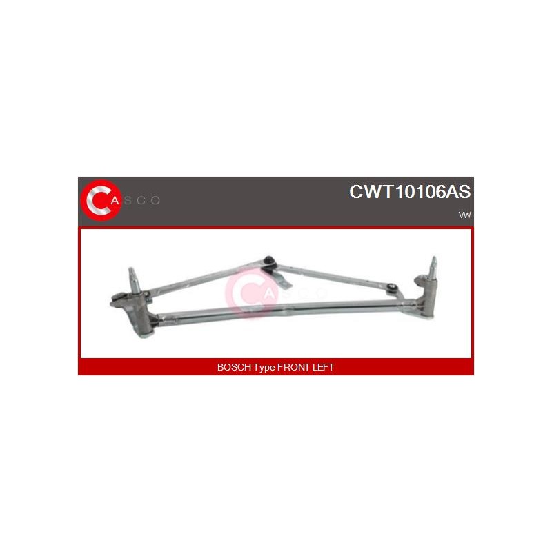 Tringlerie Moteur Essuie Glace Avant Pour VW Polo 6Q2955601B