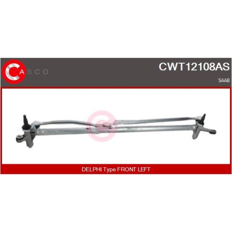 Tringlerie Moteur Essuie Glace Avant Pour Saab 9-3 9-Mar