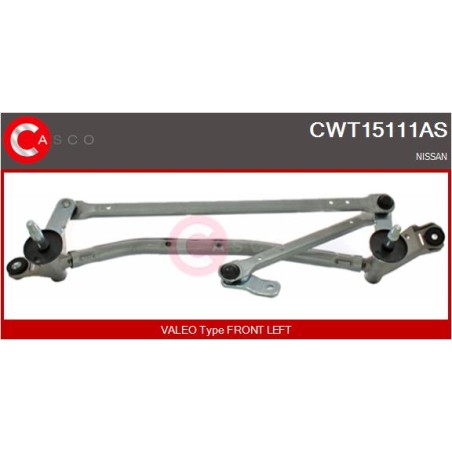 Tringlerie Moteur Essuie Glace Avant Pour Nissan Qashqai +2 I 28800-JD900