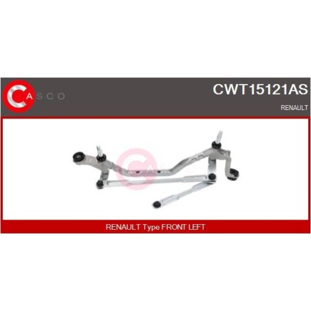 Tringlerie Moteur Essuie Glace Avant Pour Renault Clio IV 288004542RCWT