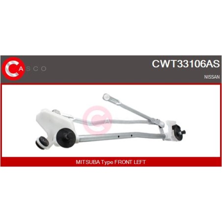 Tringlerie Moteur Essuie Glace Avant Pour Nissan Micra III 28840-AX700