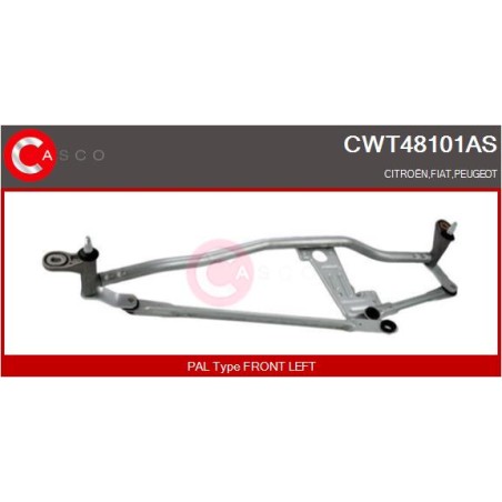 Tringlerie Moteur Essuie Glace Avant Pour Peugeot Fiat Citroën 1340683080