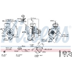 Turbo Pour VW Audi Skoda Superb I 038145702JX 038145702N 038145702NV 038145702NX