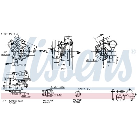 Turbo Pour Peugeot 206 306 307 406 Partner Citroën Berlingo C5 I Xsara Picasso