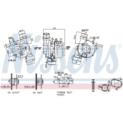 Turbo Pour Renault Dacia Nissan 8200889697 144112505R 1441100Q1G 144112638R