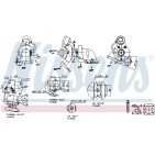 Turbo Pour Ford Transit 1372393 1449556 1567327 2004528 6C1Q6K682CC 6C1Q6K682CD