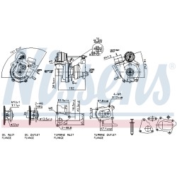 Turbo Pour Renault Dacia Nissan 8200392656 1441100QAR 8200478276 8200860233