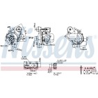 Turbo Pour Peugeot Fiat Citroën Lancia 0375E6 71723507 71723513 0375E7 71784463