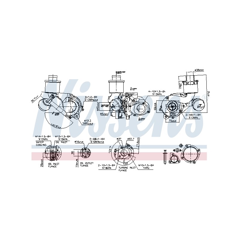 Turbo Pour Opel Fiat Doblo Alfa Romeo Lancia 71789039 55213555 71723566 71794040