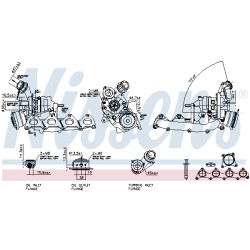 Turbo Pour VW Audi A1 Seat Skoda 03C145701JV 03C145701JX 03C145701N 03C145701NV