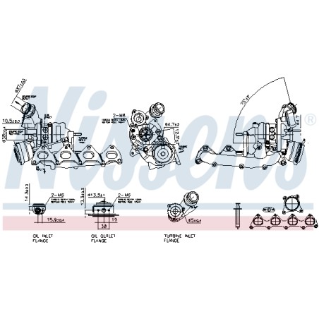 Turbo Pour VW Audi A1 Seat Skoda 03C145701JV 03C145701JX 03C145701N 03C145701NV