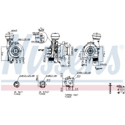 Turbo Pour Suzuki Grand Vitara II 1390067JG0 1390067JG1 8200506509B 8200683856
