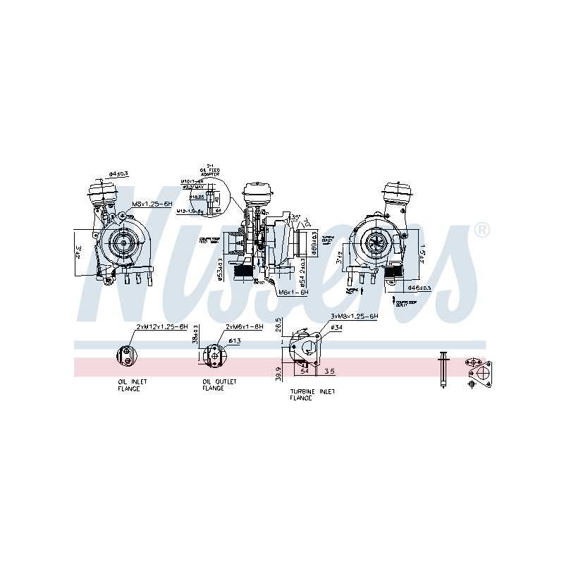 Turbo Pour Suzuki Grand Vitara II 1390067JG0 1390067JG1 8200506509B 8200683856