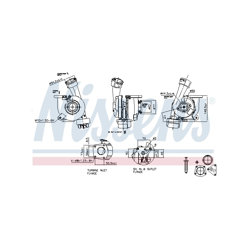 Turbo Pour VW Multivan V Transporter 070145701E 070145701EV 070145701EX