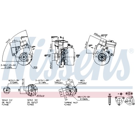 Turbo Pour Hyundai Santa Fé II II/SUV 2823127800 2823127810