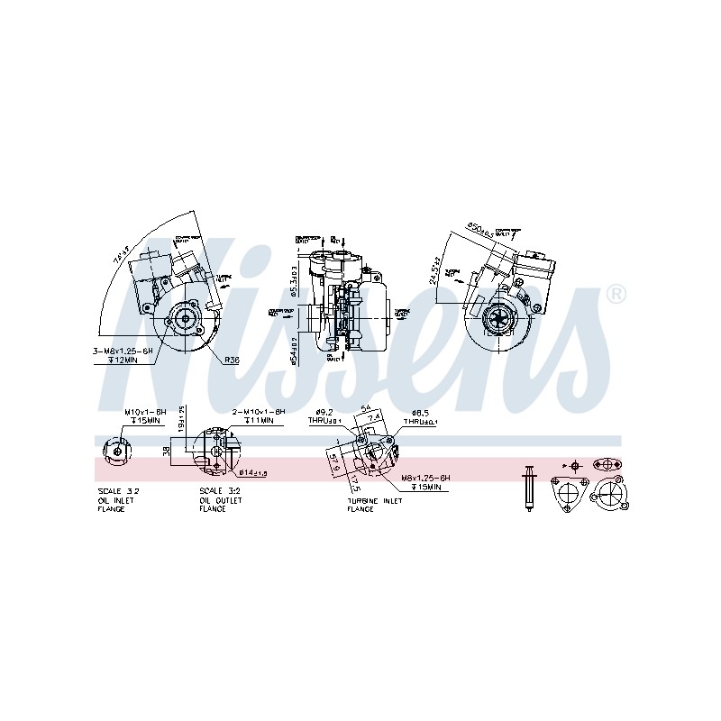 Turbo Pour Hyundai Santa Fé II II/SUV 2823127800 2823127810