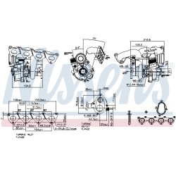 Turbo Pour VW Audi Seat Skoda 03C145701KX 03C145701Q 03C145701QV 03C145701QX