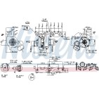 Turbo Pour VW Audi Seat Skoda 03G253010J 03G253010JV 03G253010JX 03G253014H