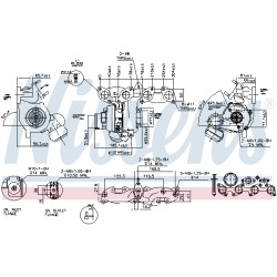 Turbo Pour VW Audi Seat Skoda 03G253010J 03G253010JV 03G253010JX 03G253014H