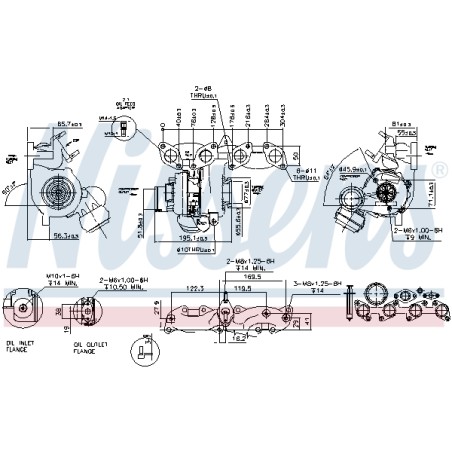 Turbo Pour VW Audi Seat Skoda 03G253010J 03G253010JV 03G253010JX 03G253014H