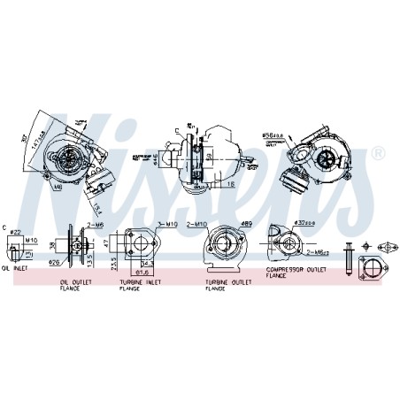 Turbo Pour BMW Série 3 E46 X3 7794140D 7794144D 7794144E