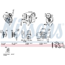 Turbo Pour Opel Fiat 500 Ford Lancia 71724552 71724553 93191833 9S516K682AA