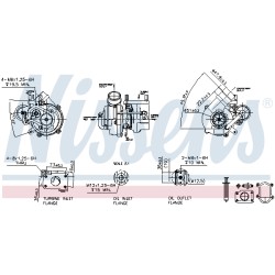 Turbo Pour Fiat Ducato 50407120 504071260 504136785 504136797 504340182
