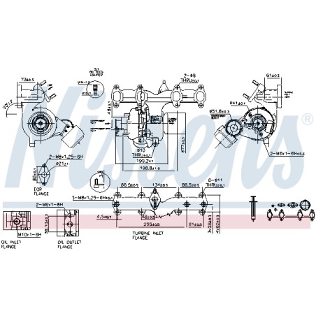 Turbo Pour VW Audi Seat Skoda 038253010PV 038253010PX 038253014G 038253014GV