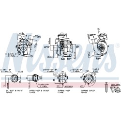 Turbo Pour Toyota RAV 4 II 1720127040 172012704084 1720127040D