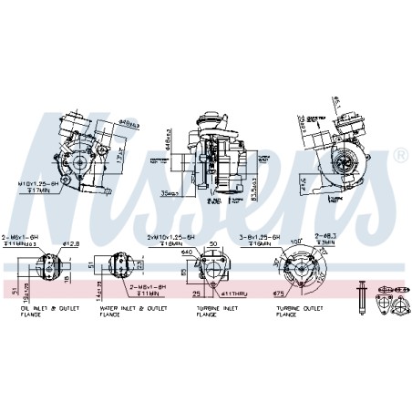 Turbo Pour Toyota RAV 4 II 1720127040 172012704084 1720127040D
